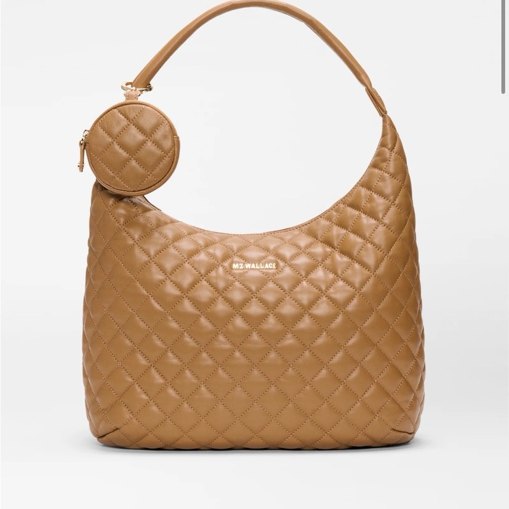 MZ Wallace Caramel leather metro shoulder bag - SPECIAL RELEASE!